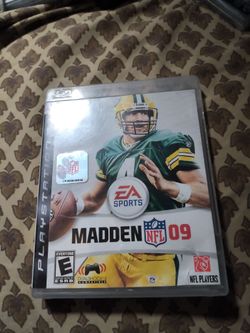 PlayStation 3 Madden NFL 09 .....$10
