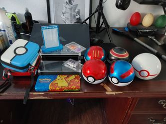 Lot of Pokemon collectibles