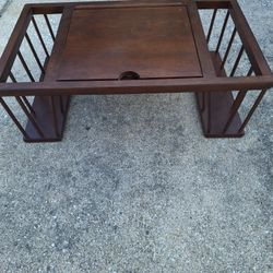 Vintage Wooden Bed Tray Table/lap Desk.  I Live By Harlem And Devon 