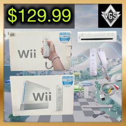 *NEW* Nintendo Wii Console Complete in Box (White, 2006)