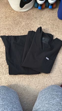 Black figs scrubs set