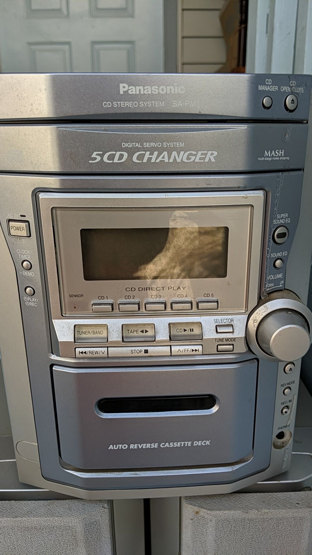 Panasonic 5 CD changer and tape player for Sale in Hampton, VA OfferUp