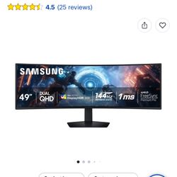 Samsung 49” Super Ultra Curve Monitor 