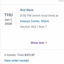 Rod wave tickets 