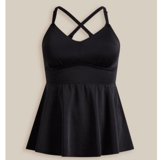 NWT Torrid Wire Free Racerback Tankini