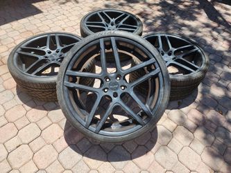 Ruff R954 wheels Rims set 22'