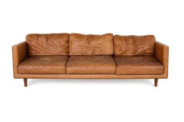 Leather sofa