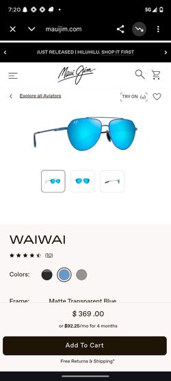 Maui Jim's trade me something