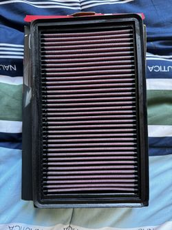 K&N Engine Air Filter: Washable Filter, Increase Horsepower & Acceleration 2031-2