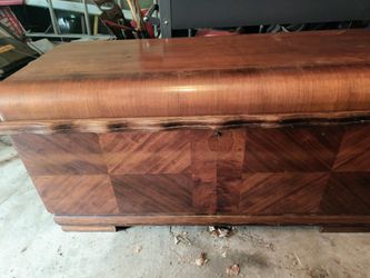 Cedar Storage Bench