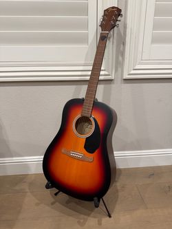 Fender FA Series Acoustic Guitar Sunburst  Fender FA‑125/SB