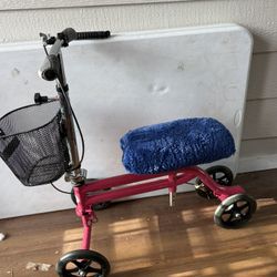 Pink Knee Rover Knee Scooter