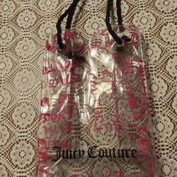 Cute Juicy Couture Clear Bag