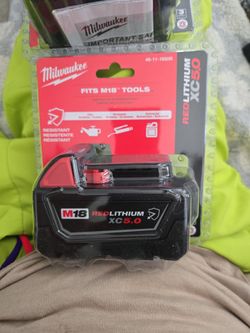 Milwaukee M18 RedLithium XC5.0 Batterywaukee