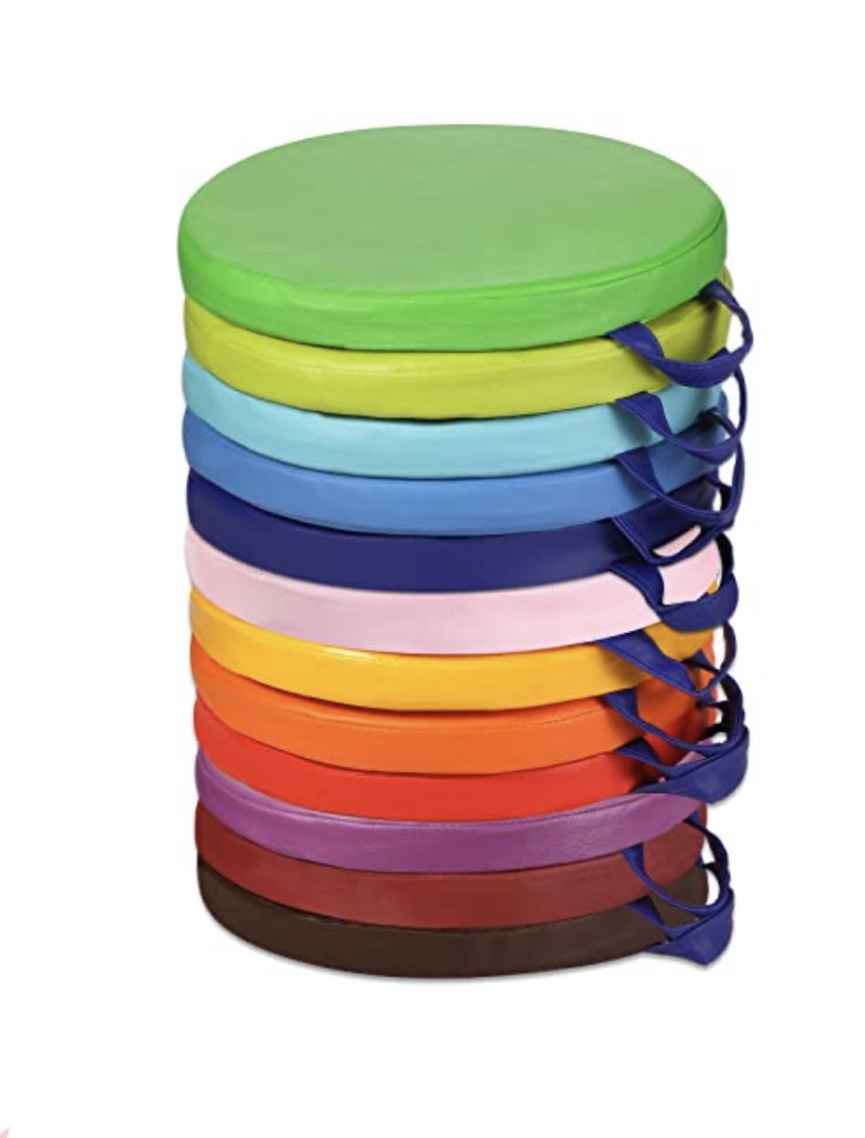 Rainbow Seat Cushions 