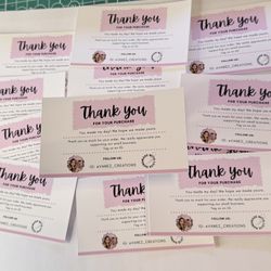 Custom Thank You Cards 