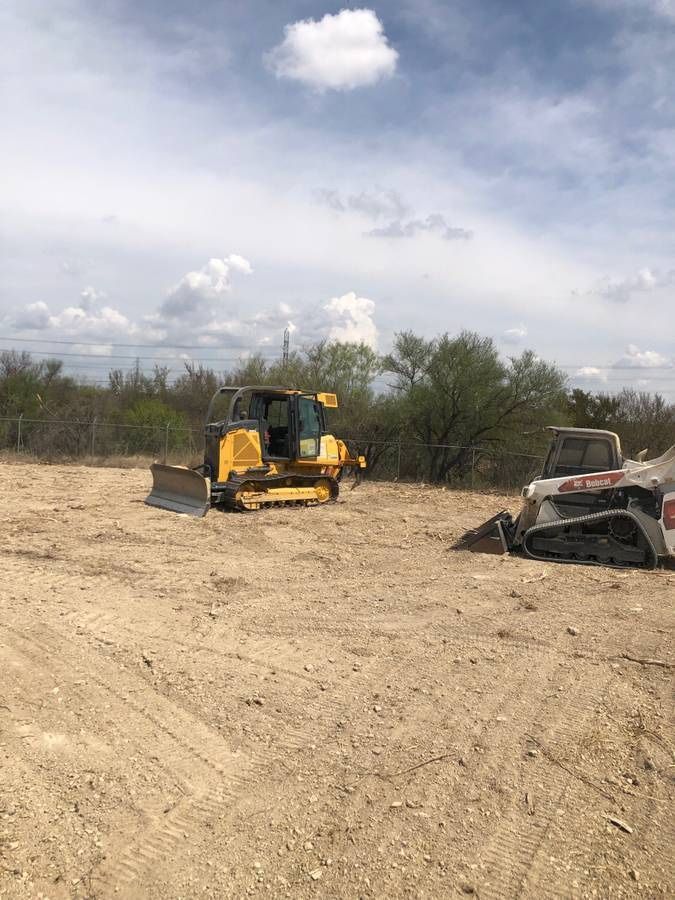 Bobcat Skid Steer Excavator Land Clearing Demolition Leveling Mulching Dozer For Sale