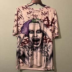 Suicide Squad Joker AOP Dri Fit Material Shirt