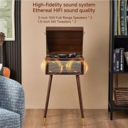 Vinyl Player Vintage Style