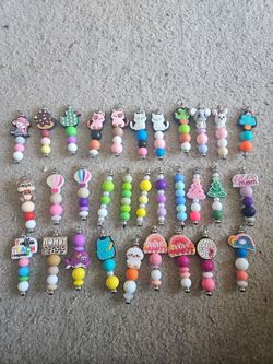 Pens and keychains
