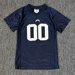 NAVY CHARGERS KIDS JERSEY SIZE SMALL