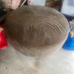 Large Brown Ottoman