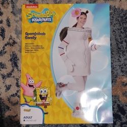 SpongeBob SquarePants Sandy Adult Costume Size Small/Medium