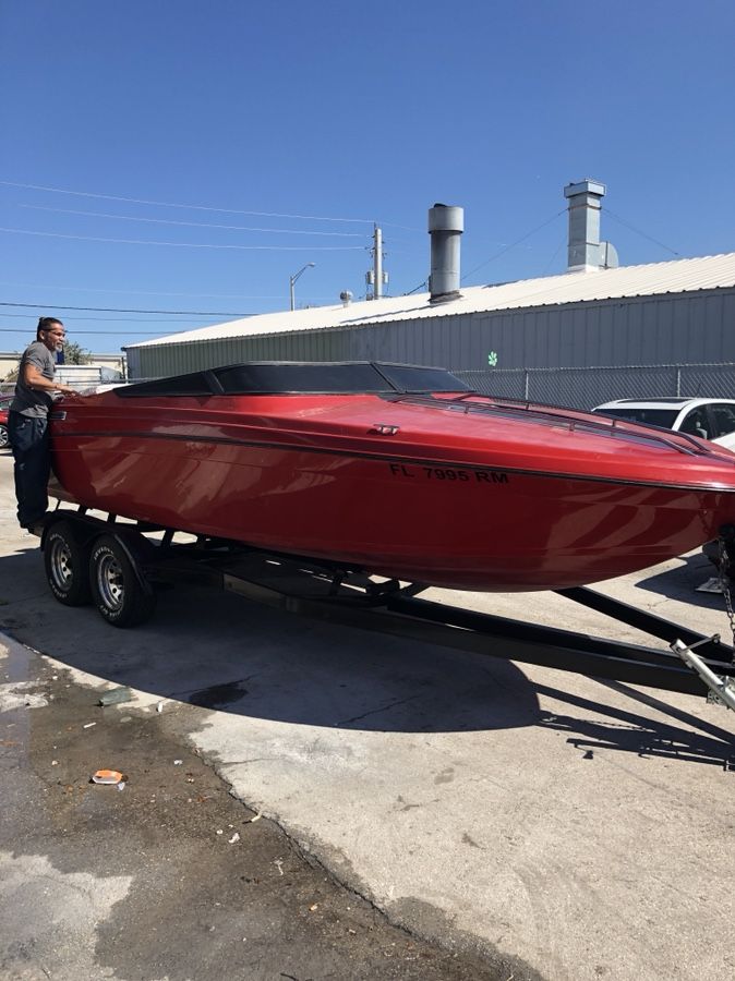Phantom speed boat with trailer