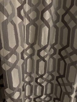 Metallic Curtain Panels 