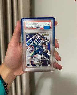 Dodgers luffy psa10