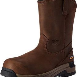 NEW Size 8 Wide Ariat Men Composite Toe Work Boot Intrepid 6" H2O