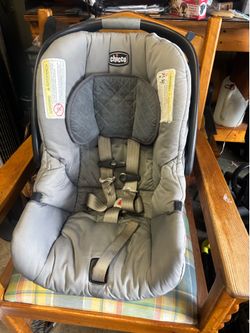 Chico, gray and black key fit 30 infant car seat