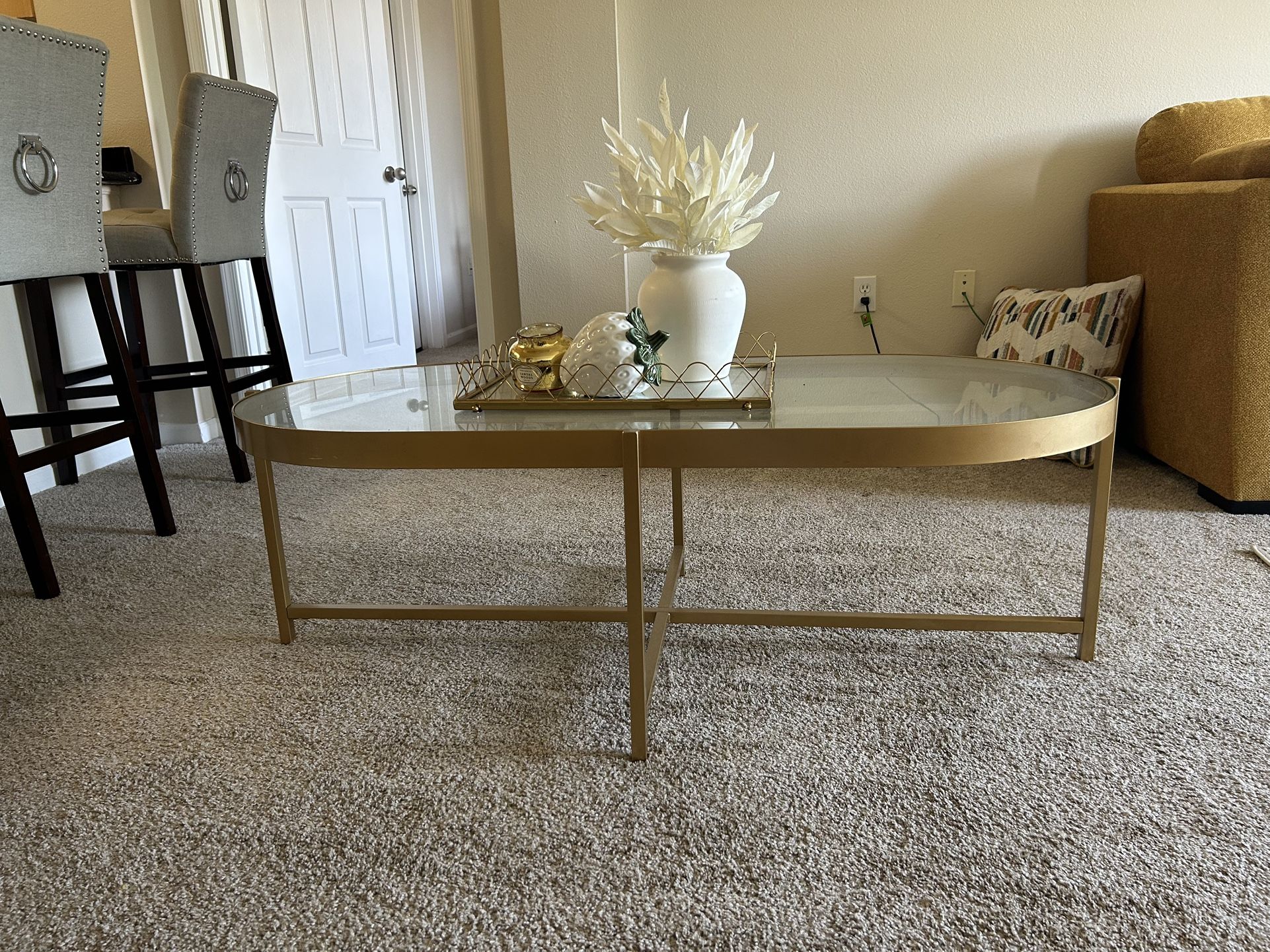 Glass Coffee Or Living Room Table