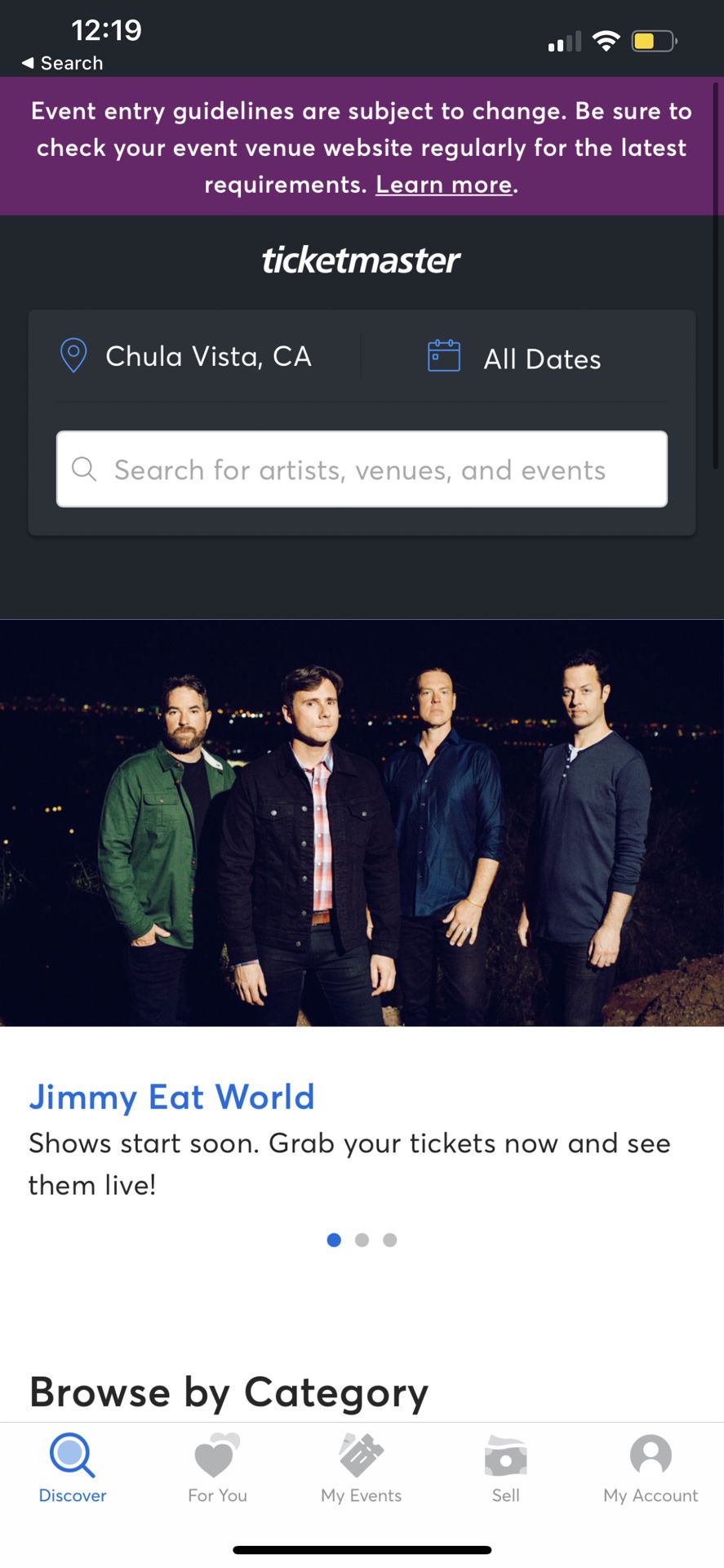 Jimmy Eat World Tickets 