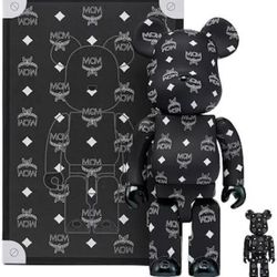 MCM BLACK 400% / 100% BE@RBRICK SET 
