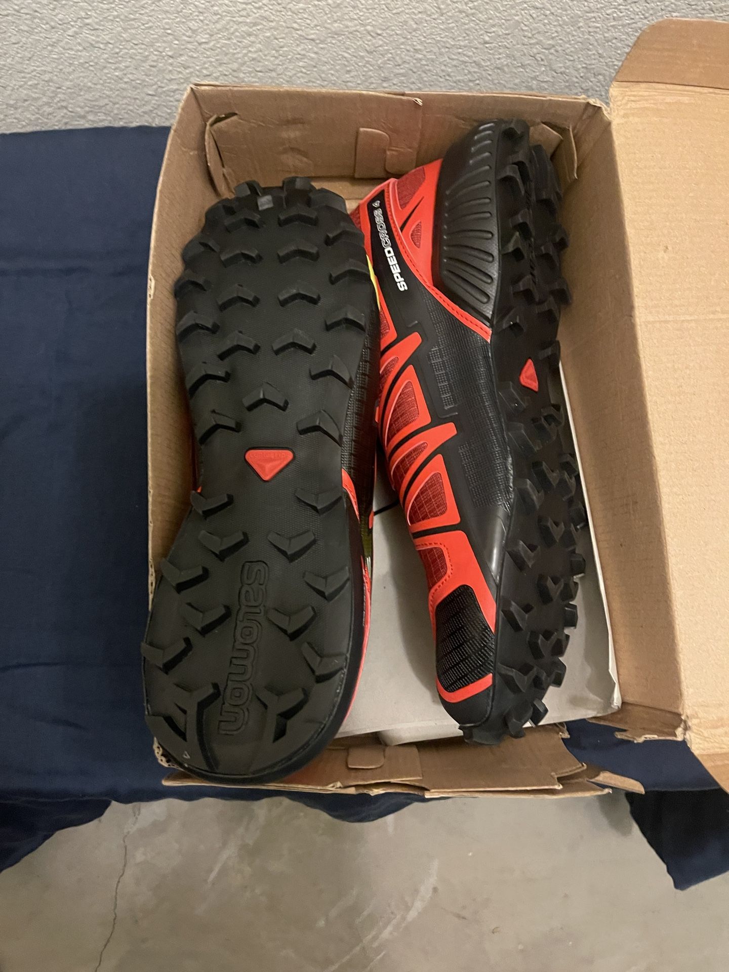 Men's Salomon Speedcross Brick Red, US Size