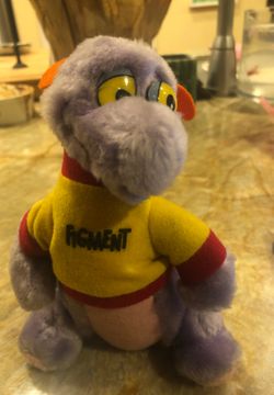 Figment Dragon Plush Disney Vintage Toy