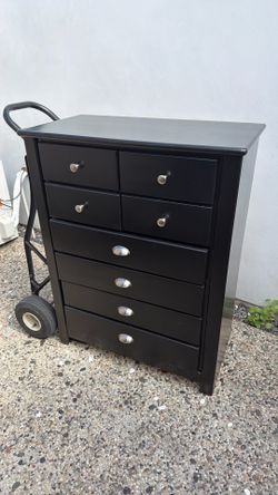 Black Wooden Dresser from Living Spaces