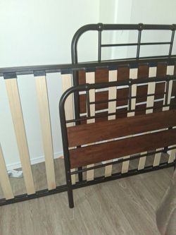 Twin bed frame