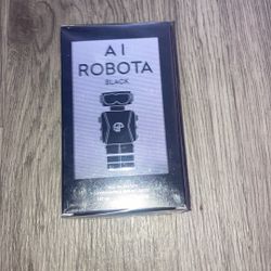 Men cologne AI robota black