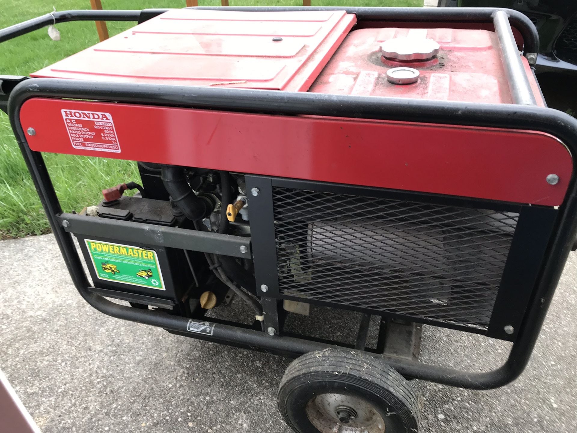 Honda ES6500 Generator for Sale in Bellmore, NY OfferUp