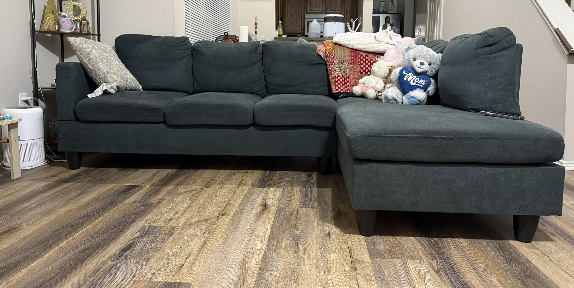 Renner 95.2" Wide Sofa & Chaise By Mercury Row