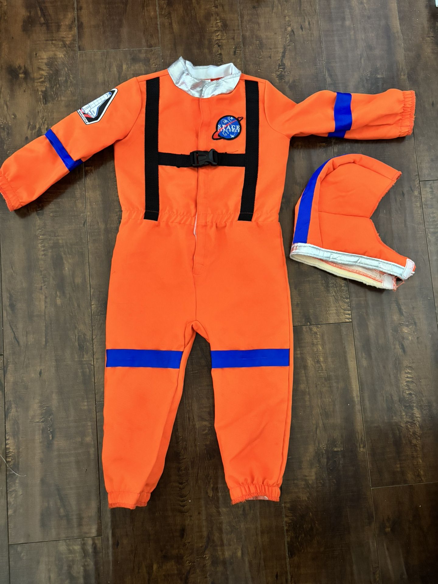Astronaut Costume Size 2-3T