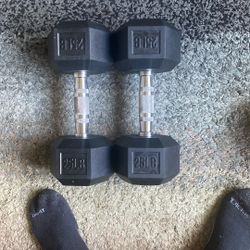 25 pound dumbbells 