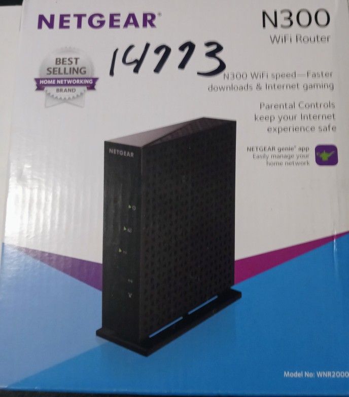 Netgear N300 4 Port Wireless Router