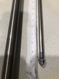 Shower Curtain Rod. And Curtain Rod