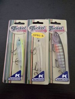 Teckel Kicknocker Fishing Lures – Set of 3
