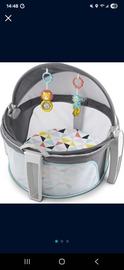 Fisher-Price On-the-Go Infant Dome Portable Bassinet and Play Space