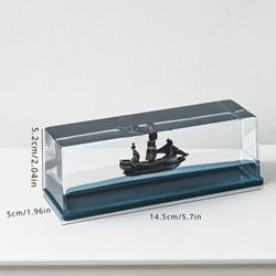 Pirate Ship Fluid Drift Bottle