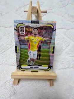 Luis Suarez Colombia panini prizm